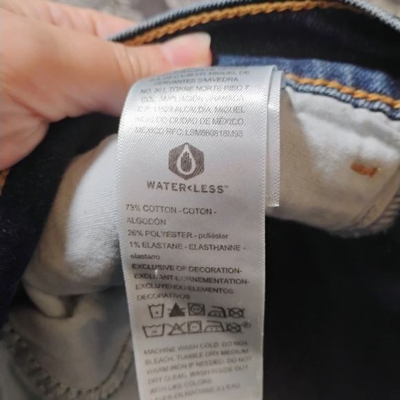 Denizen from Levi's Slim Straight Jeans - Medium Blue - Picture 5 of 14